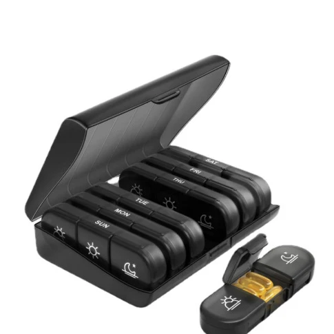 7-дневный контейнер для таблеток 3 раза в день