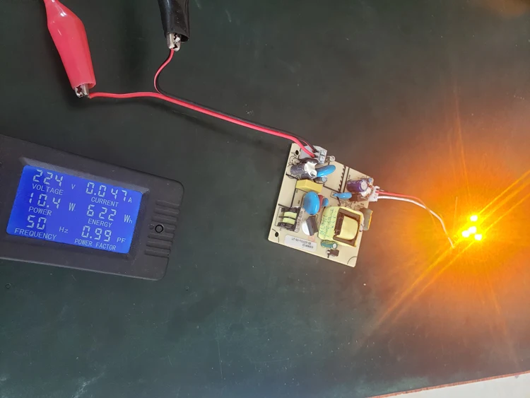 3 years warranty high market red green yellow 72X65mm square shape LED traffic light power supplier adaptor drivers