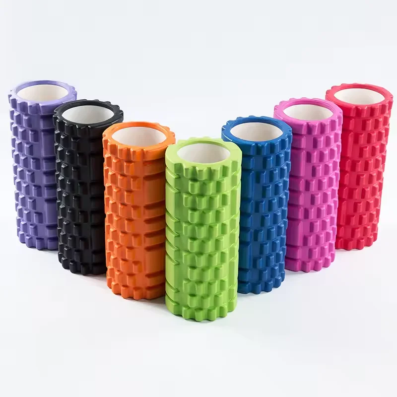 Wholesale High Density EVA EPP Yoga Massage Yoga Foam Paint Roller Logo Custom Fitness Foam Rollers Massager For Exercise