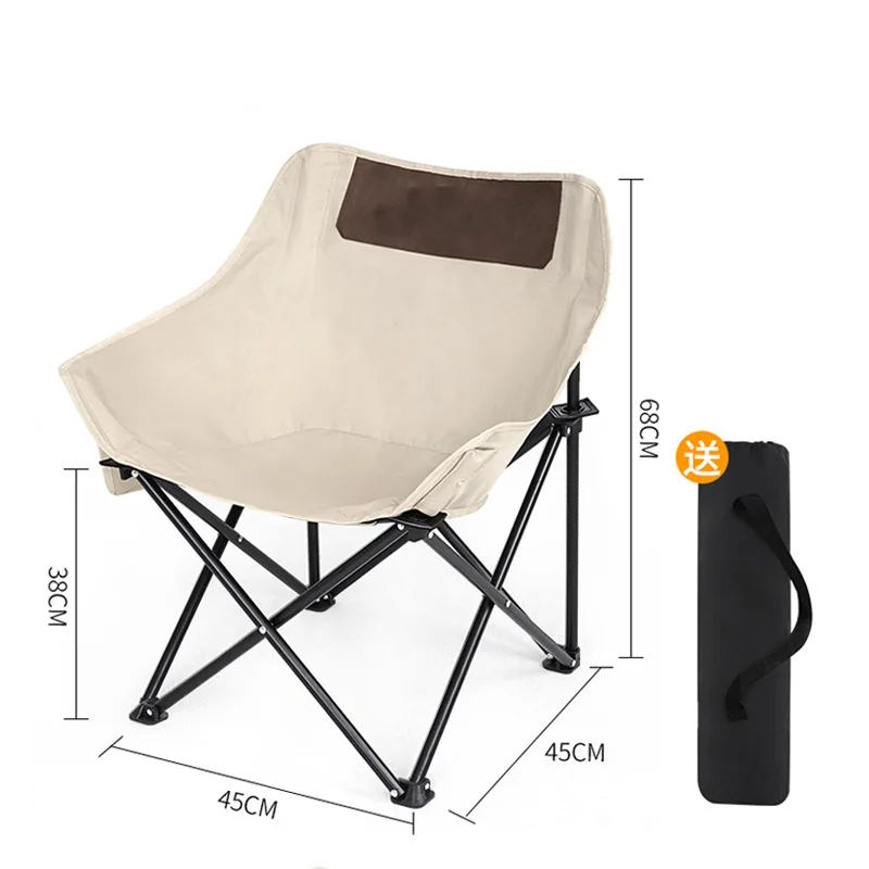 wholesale Adjustable Outdoor Portable carp Fishing chair Foldable Camping Chair For Adults with Storage bag