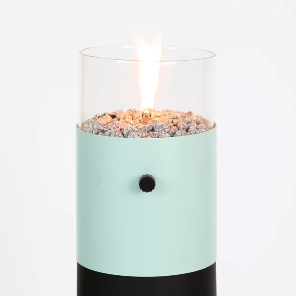 CE certified mini table top gas lantern  with fire guard factory direct desktop gas fireplace for both indoor and outdoor use