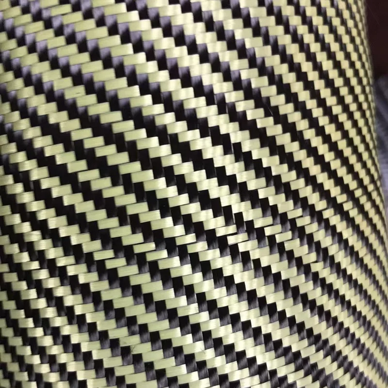 Carbon and Aramid Hybrid Fabric
