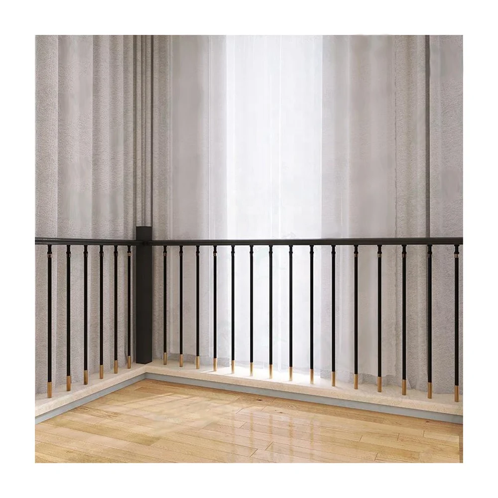 High Quality Modern Minimalist Indoor Stair Railing Post High-Tech Indoor Parts for Stairs