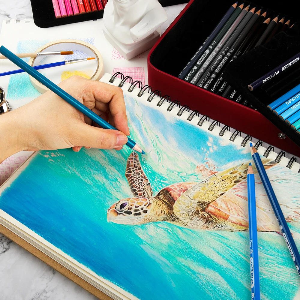 Gxin P021B2 100 colour pencils Professionalcustom color Pencils Set art supplies Watercolor Drawing colored pencils Gift Box