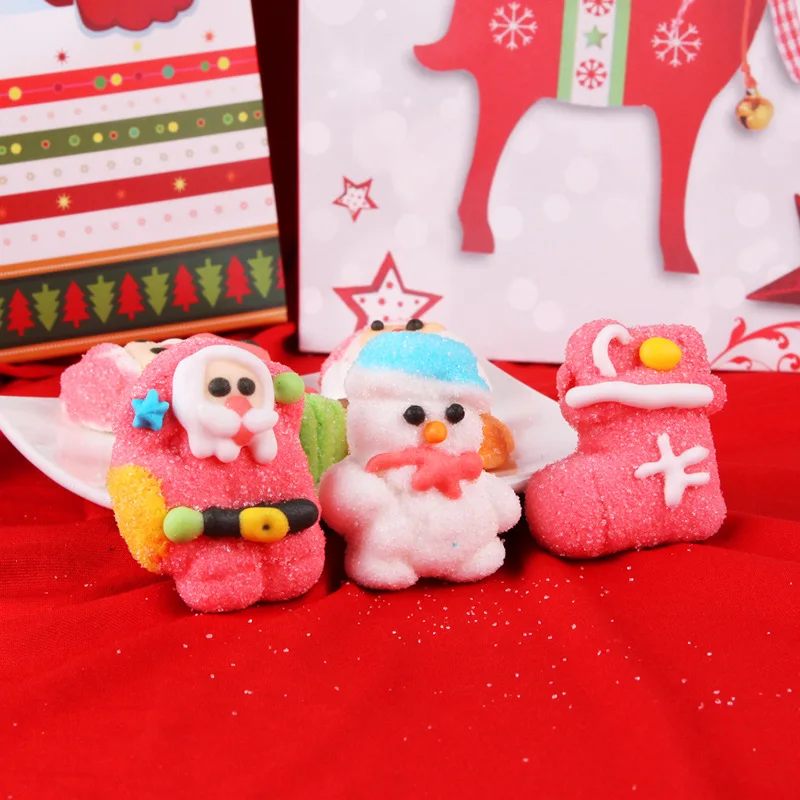 Christmas Boots Shaped Candy Packaging Bags Candies and Sweets