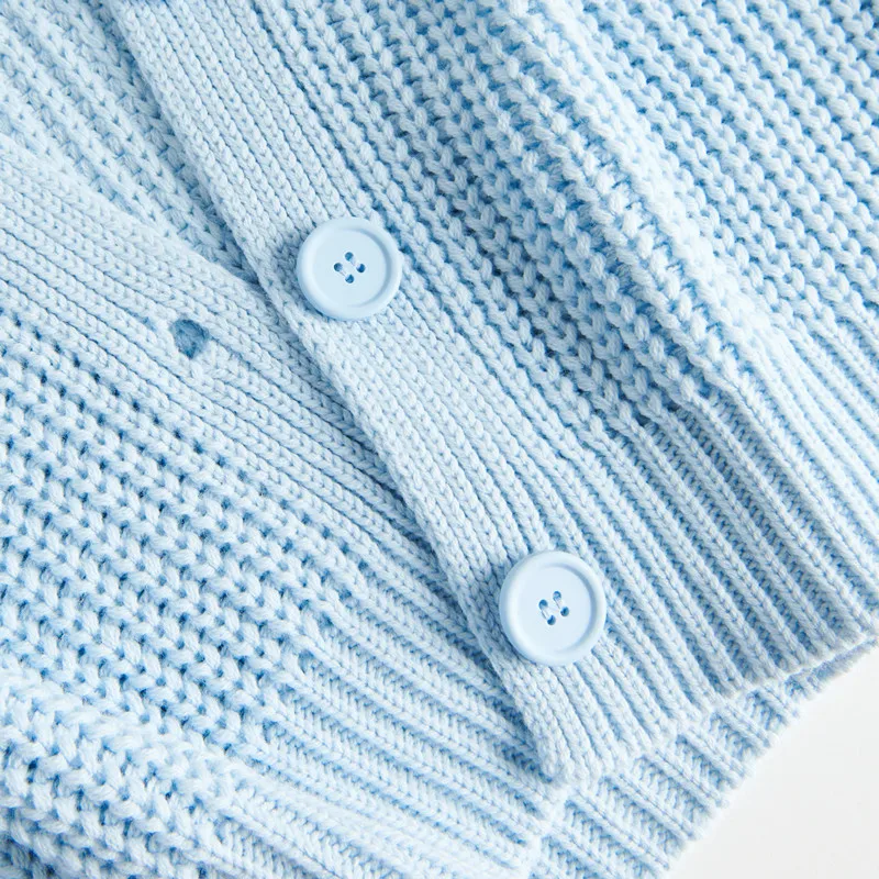 Latest Design Knitted Wool  Lady  Women Cardigan Sweater Girl Coat