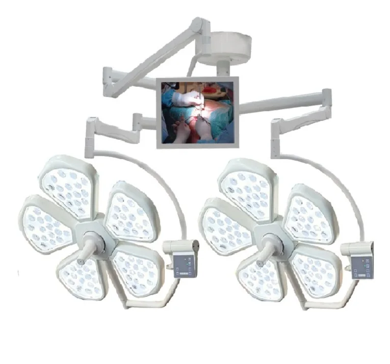 Beauty design Shadowless LED ceiling mounted hospital operating light theater surgical OP lamp