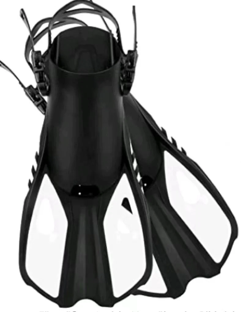 Professional Scuba Diving Fins for Adults GD Training Swimming Flippers Made of TPR