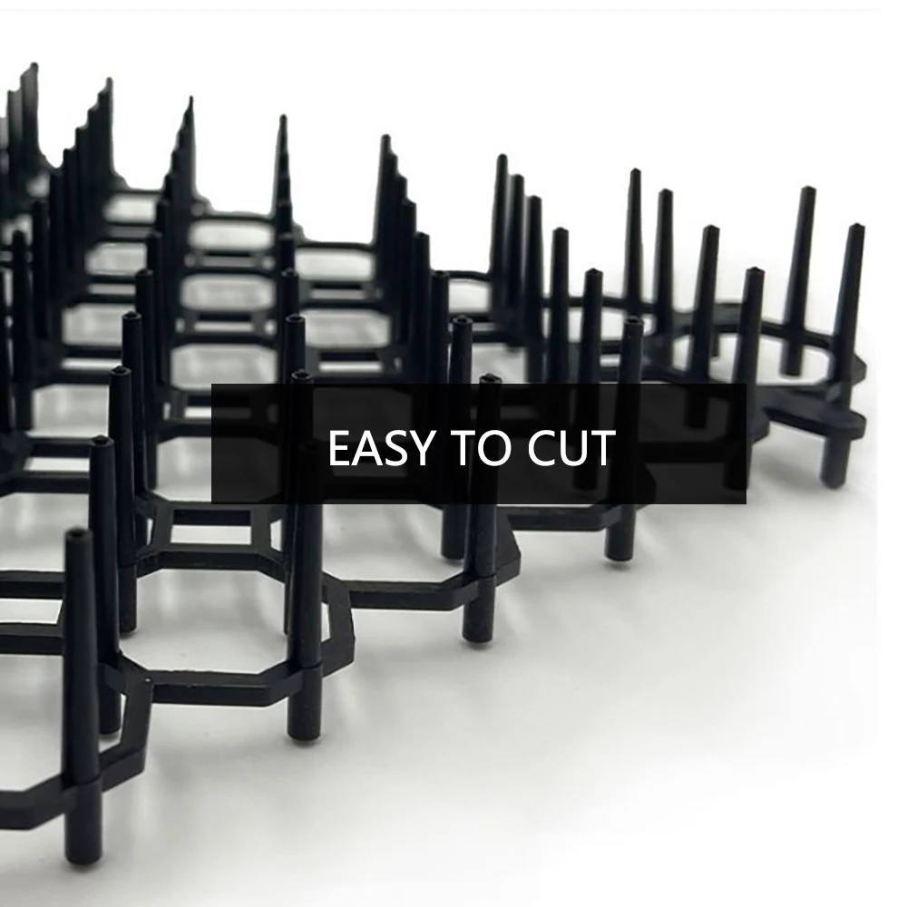 Customized design anti-pet stepping mat Cat Dog trap animal control Cat Scat Spike Mat