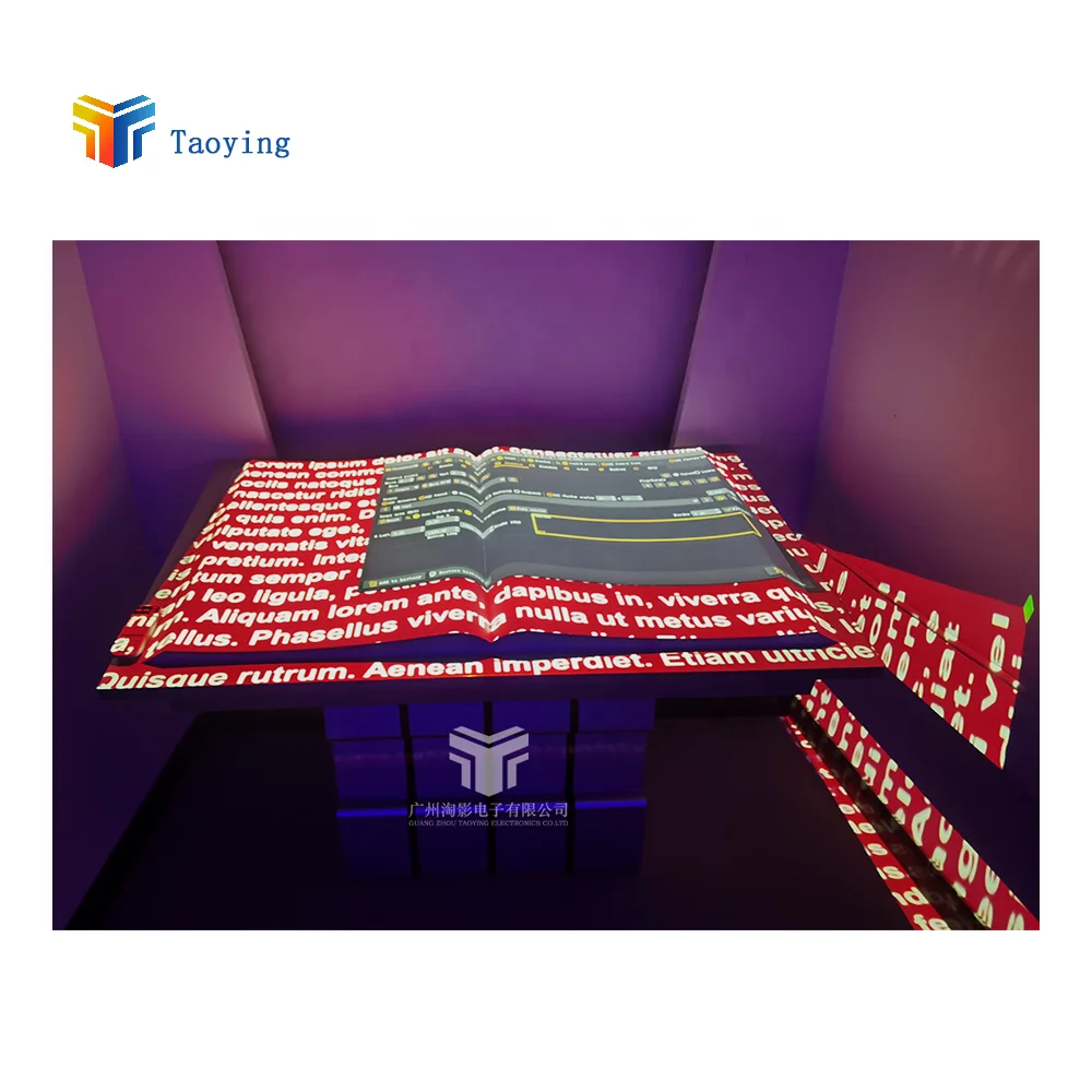 Immersive Projection Holographic projection 3D Panoramic Presentation Of Digital Exhibition Hall For Schools