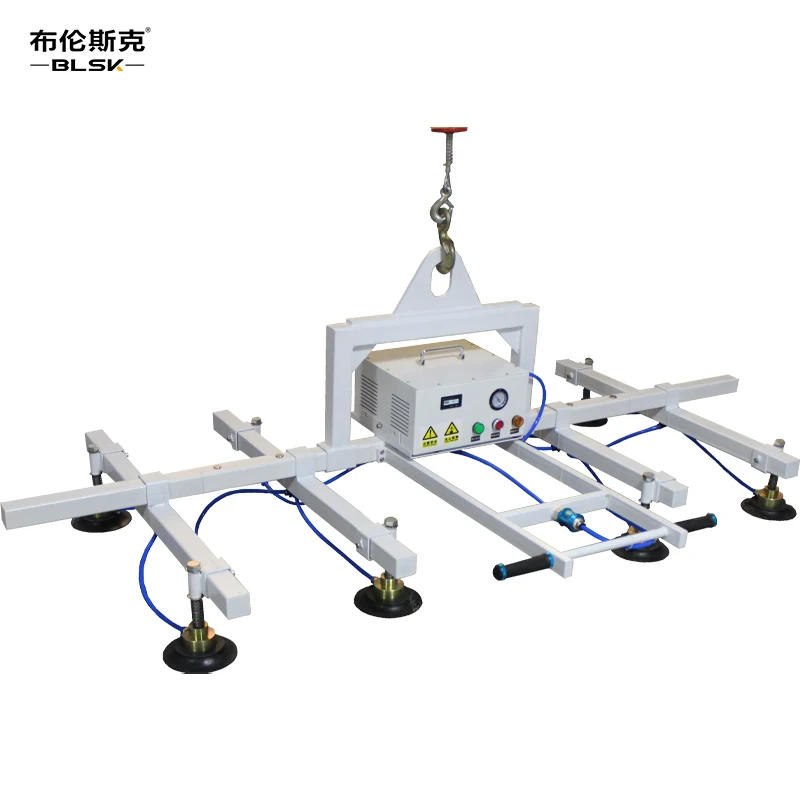 Vacuum elevator for stone, glass, metal plate handling equipment electric vacuum suction cup