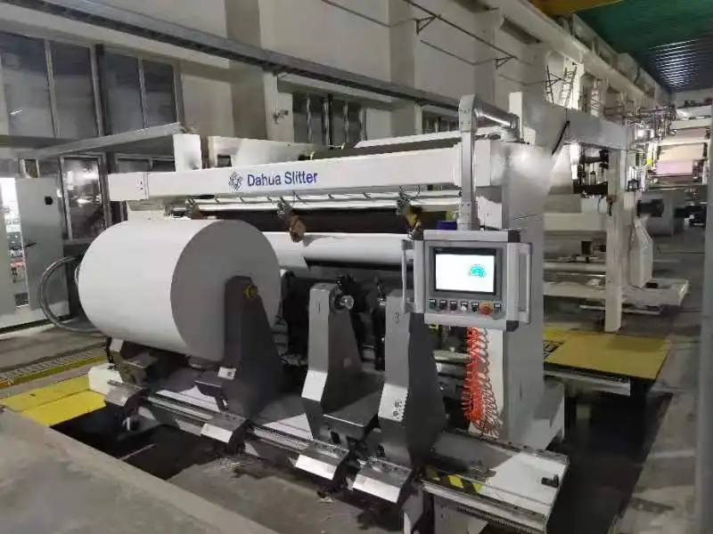 
carbon paper release paper slitter machine 