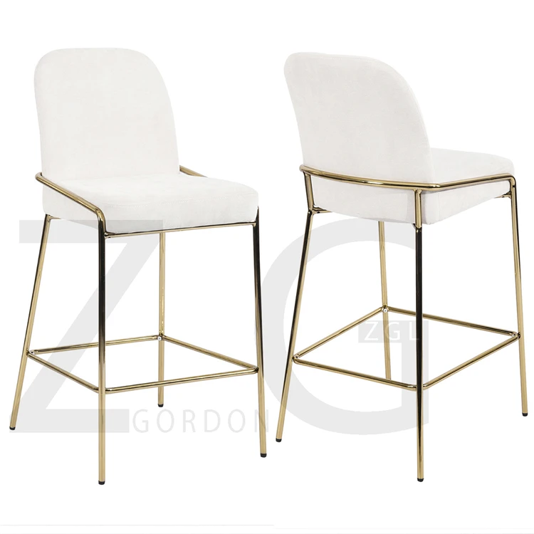 
OEM hot sale comfortable high bar chair soft bar stools modern stool bar chairs dining chairs for dining 