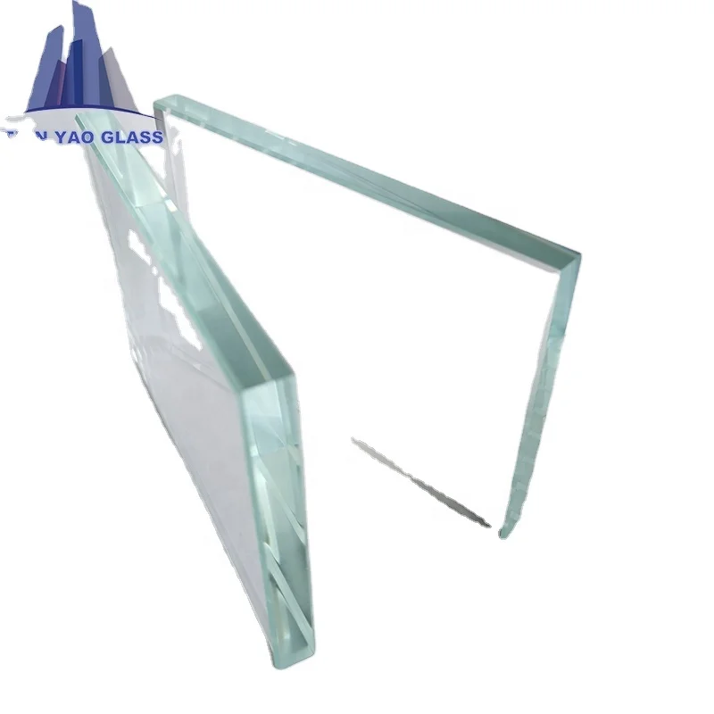 Wholesale 5mm 6mm 8mm fish tank low iron tempered glass for aquarium