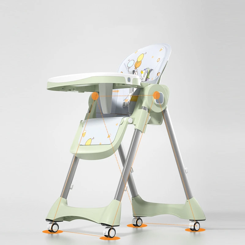 Multi-functional Foldable Baby Dining Feeding Chair