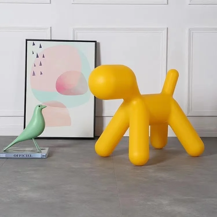 Babies and Kids Fiberglass Bedroom Living Room Stool colorful Height magis puppy dog doggie