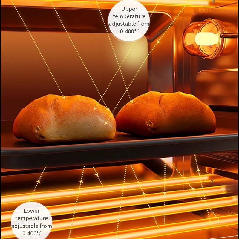 Commercial Big Gas Bakery 3 Deck 6 Tray Gas Automatic Cake and Bread gas oven for bakery