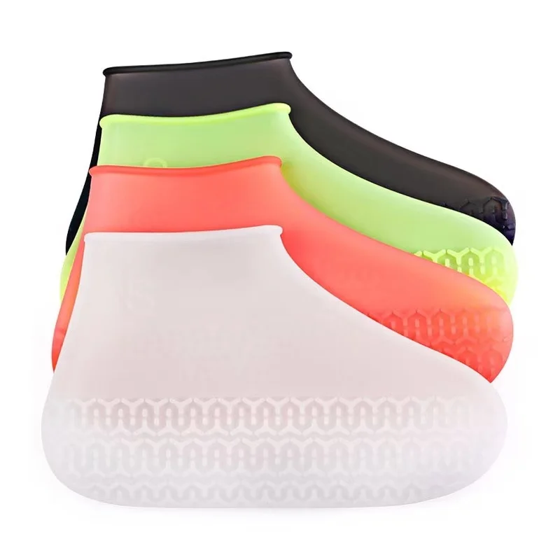 
Waterproof, non-slip, thickened and wear-resistant silicone shoe covers 