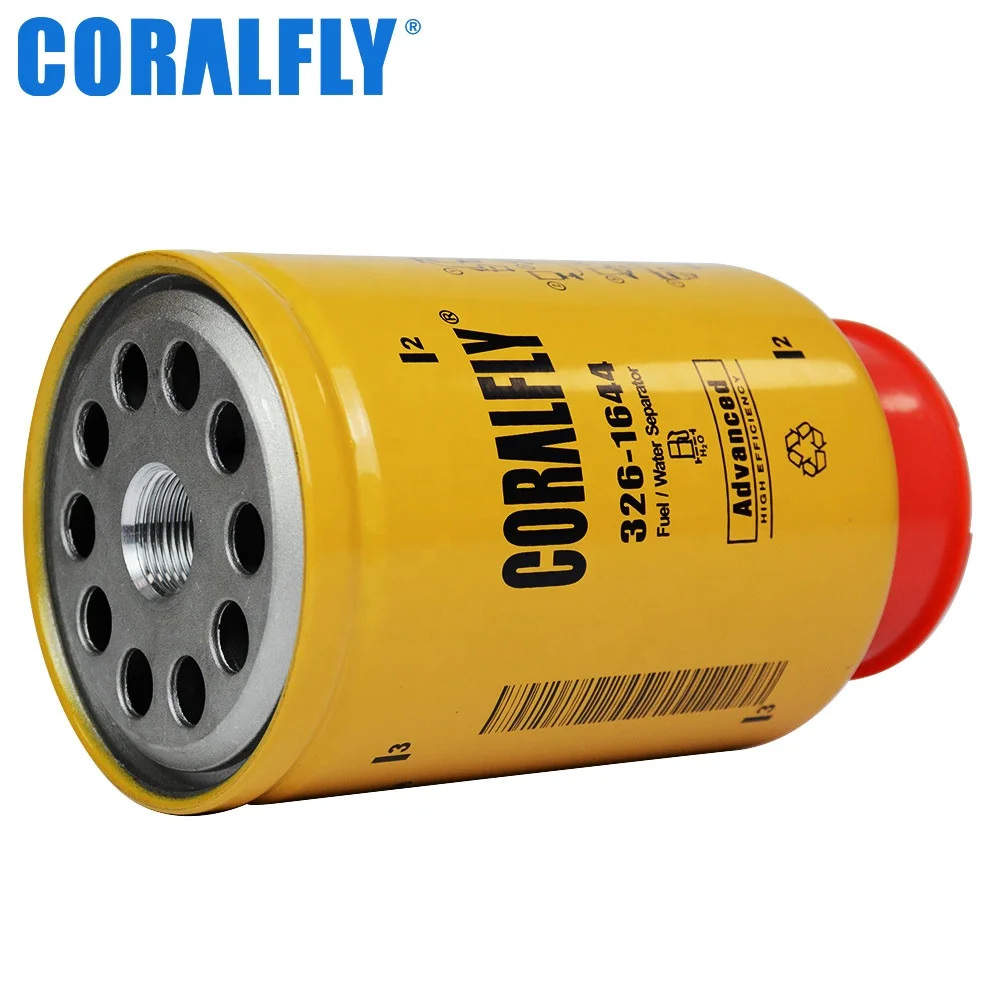 CORALFLY wholesale excavator truck diesel engine fuel water separator 326-1644 3261644 FS20007 P55110 BF1399-SP
