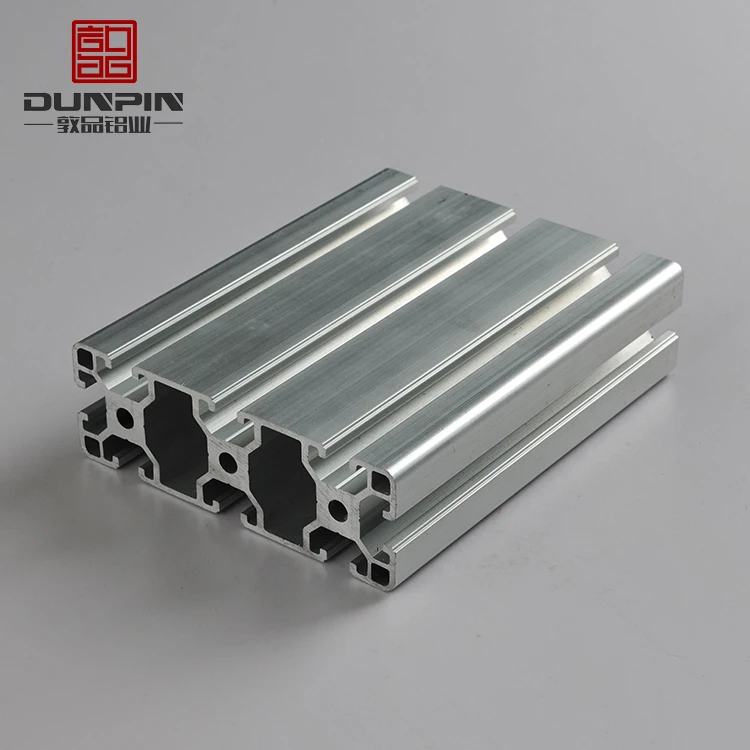 industrial assembly line  DP-10.2mm T slot-100*100 silver anodized aluminum profile profile en aluminium extrude