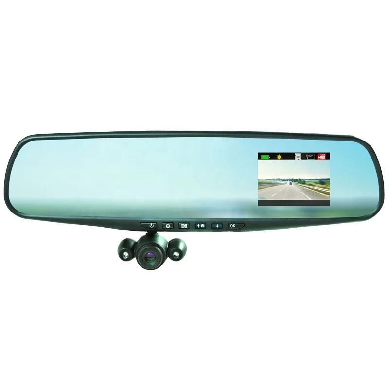 Car Dvr HD 1080P Mirror Video Recorder Lenns Dashcam Video Recorder Rearview Mirror dash cam car