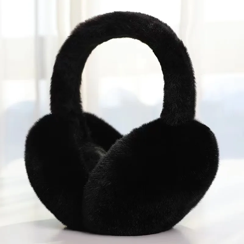 Earmuffs Winter girl cute plush winter warm earbag anti-freeze earcap earmuffs Ear protector can fold ear warm