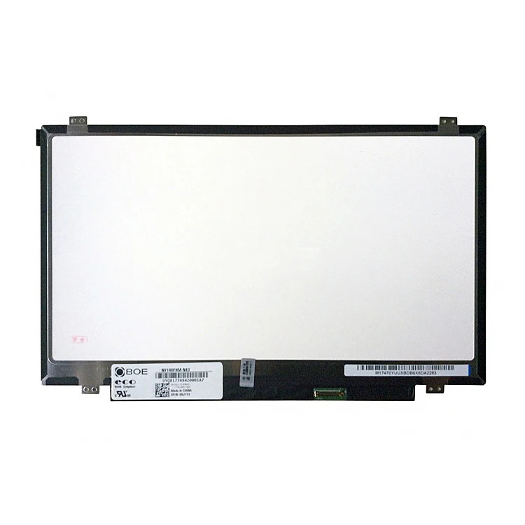 BOE high quality 14 inch lcd display ips FHD matt 800:1 NV140FHM-N43 14.0 edp slim 30pin laptop led screen