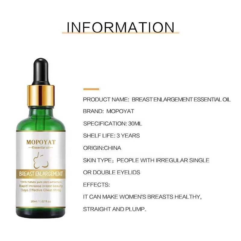 High Quality Lift Up Firming Enlargement Bigger Breast  Massage Essential Oil For Chest Care