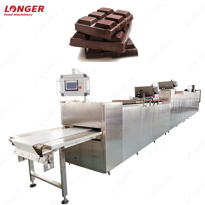 Automatic Chocolate Forming Depositing Chocolate Bar Molding Machine