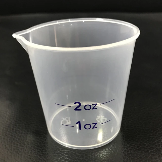 15ml 20ml 30ml 50ml 100ml 150ml 200ml 250ml plastic pp measuring cup for medicine