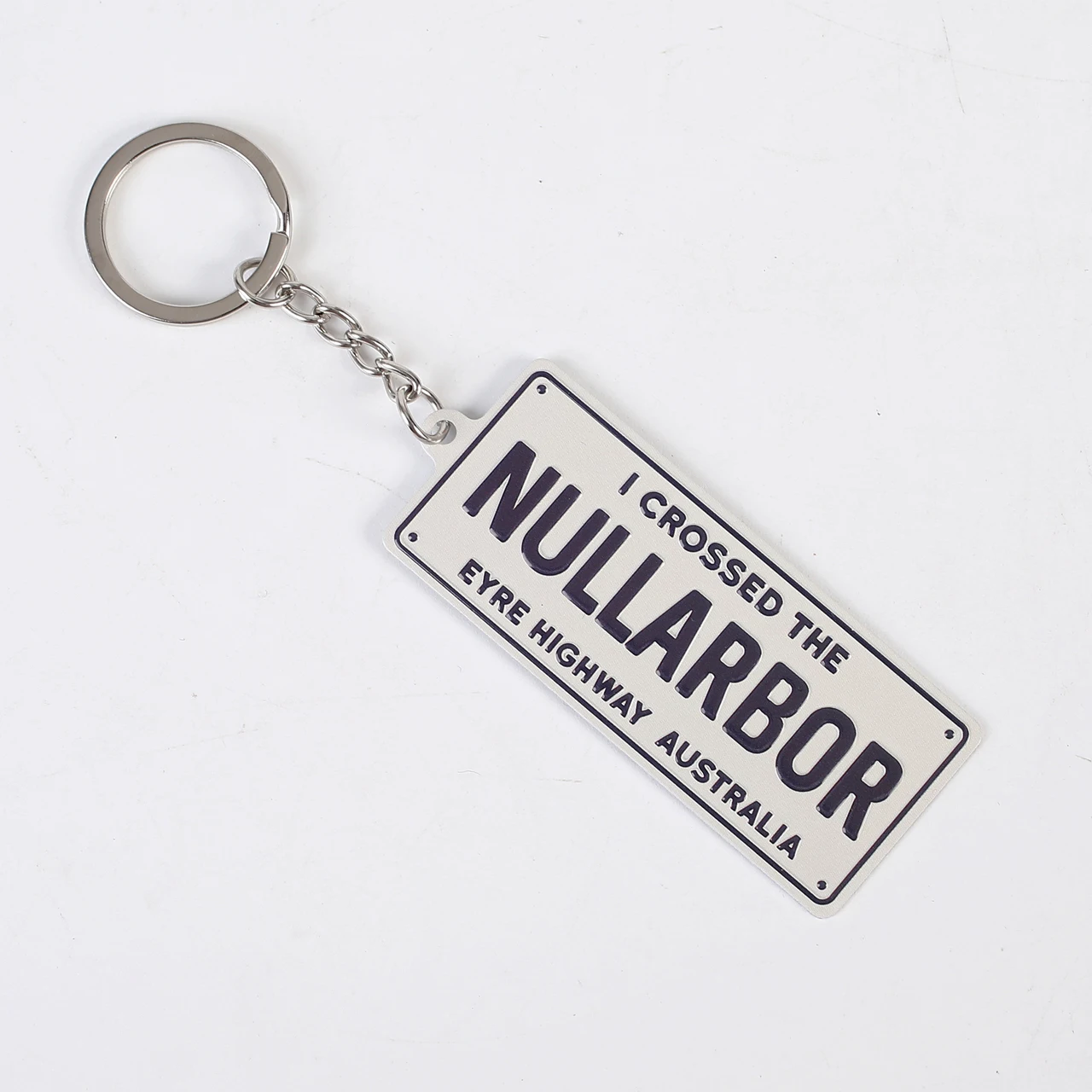 Logo customization Keyring Souvenir Gift Aluminum License Plate mini Keychain