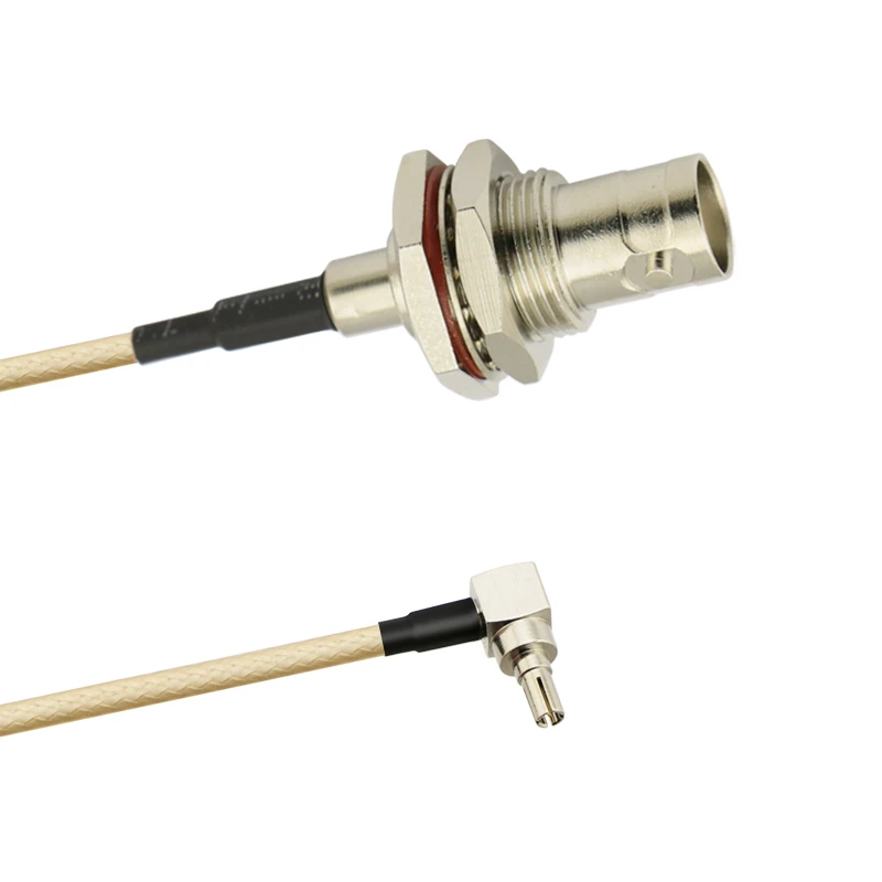 RF Coaxial RG316 BNC to CRC9 Cable Low Loss CRC9 BNC Connector Assembly