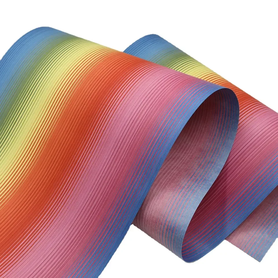 Хит продаж экзотический Радужный шпон из древесного шпона используемый для деревообработки стеновых панельных коробок отделки мебели