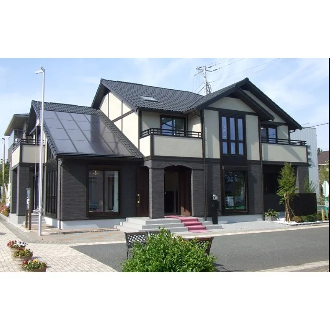Luxury Homes Modern Design High Quality Light Steel Frame Prefab Houses French Style 5 Bedrooms Residential Villa Homes