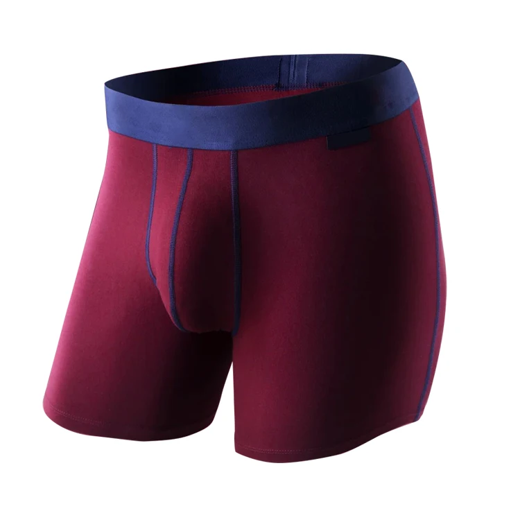 New OEM Cotton/Modal/Bamboo Men Underwear Men Boxer Briefs Solid Color Boxer Pants Mens Briefs Boxers Fitting Soft Boxer Shorts