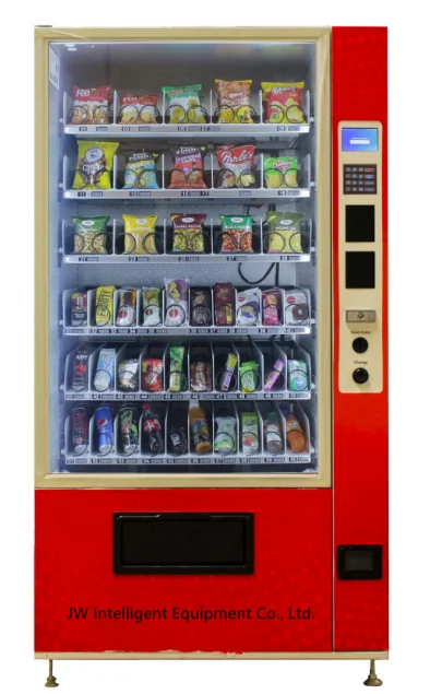 60 Selection Snack and Candy Vending Machine of Snack and Pastries, Candy, and Gum/mints With Cashless Credit/Debit/Mobile Pay