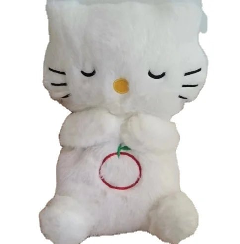 Breathing bear animal Baby otter baby sleep doll Child doll comfort bear plush toy