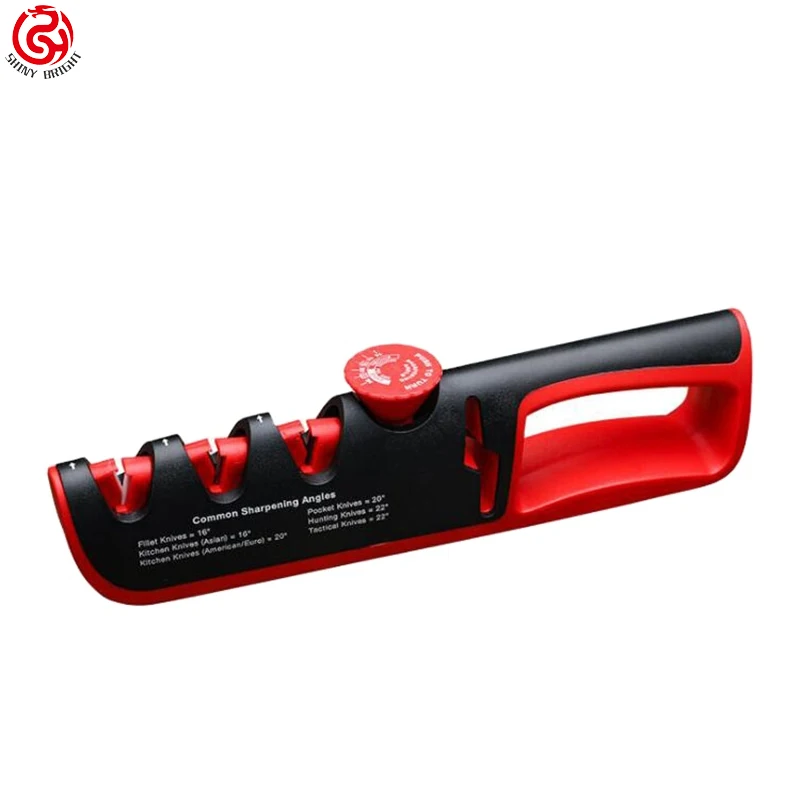 4 in 1 Multifunction mini knives sharpening tools 4 stage scissors diamond knife scissor sharpener