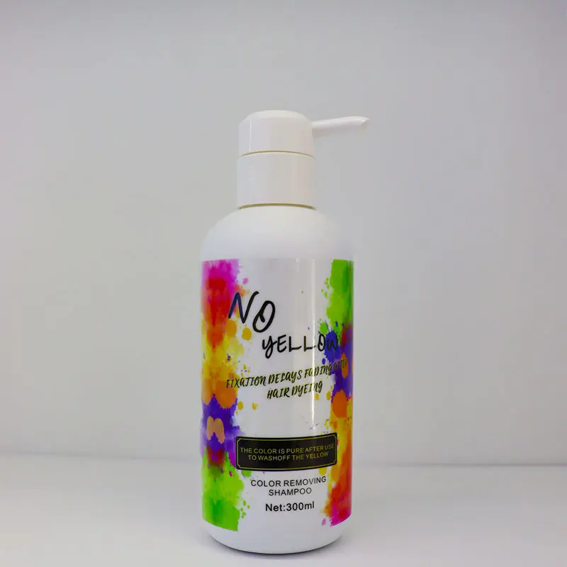 Factory Price Good Quality Anti Yellow Purple No Yellow Shampoo For Bleached Hair