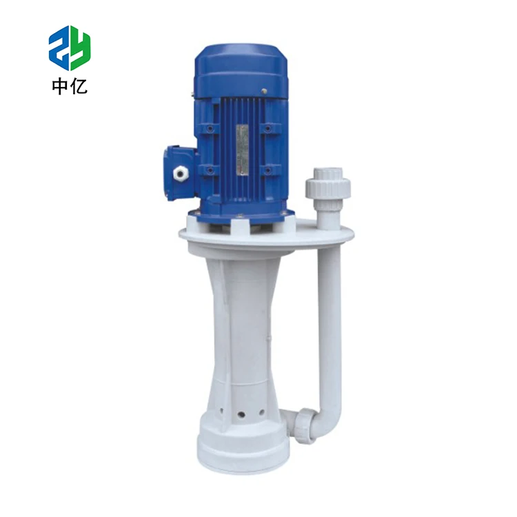Vertical Chemical Resistant Acid Circulation Pump Acid Resistant Chemical Pump Acidic Liquid Recirculating Pump
