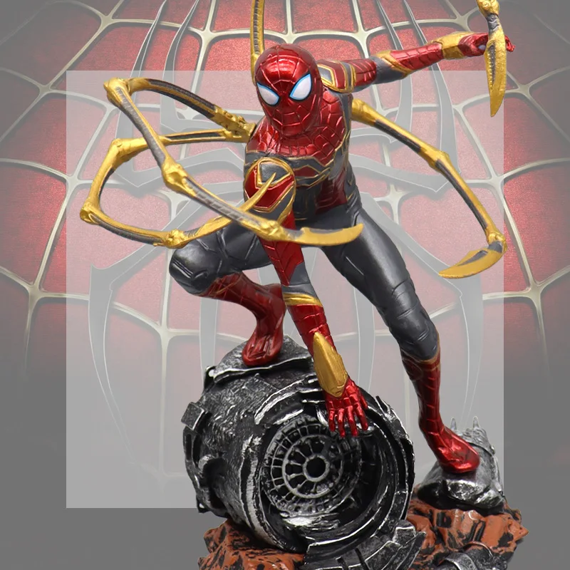 Manufacturer Marvels Superhero Doll Toys Spiderman Anime collection Statue Customized Spiderman Action Figures
