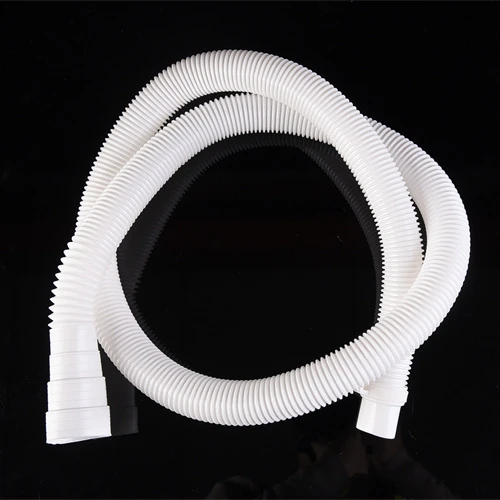 Transparent Soft Corrugated Pvc Plastic Extension Washing Machine Outlet Water Pipe Drain Hose