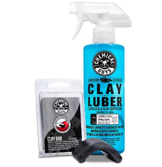 Good  price Heavy Duty Clay Bar and Luber Synthetic Lubricant Kit,16 fl oz, 2 Items, Black