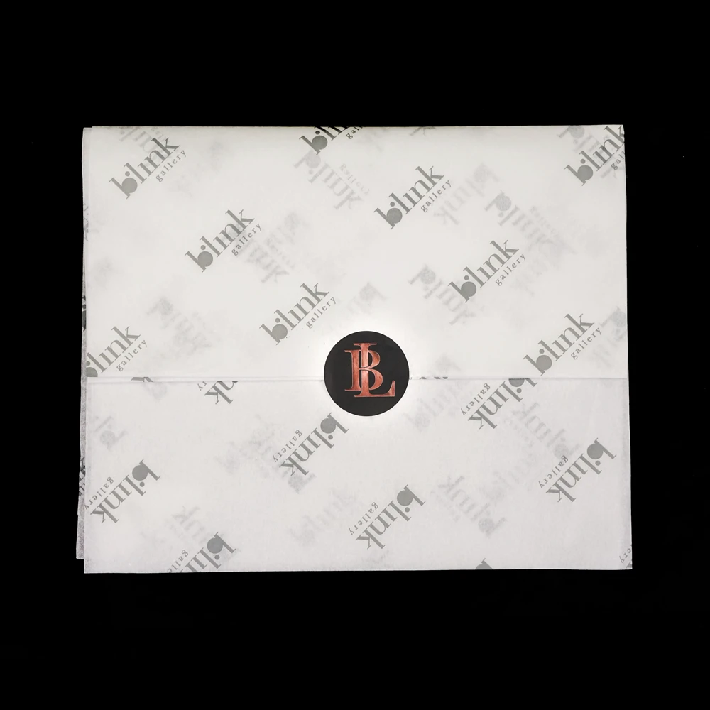 
Customized printed 17gsm Soft Plain White Wrapping Tissue Paper for Packing 