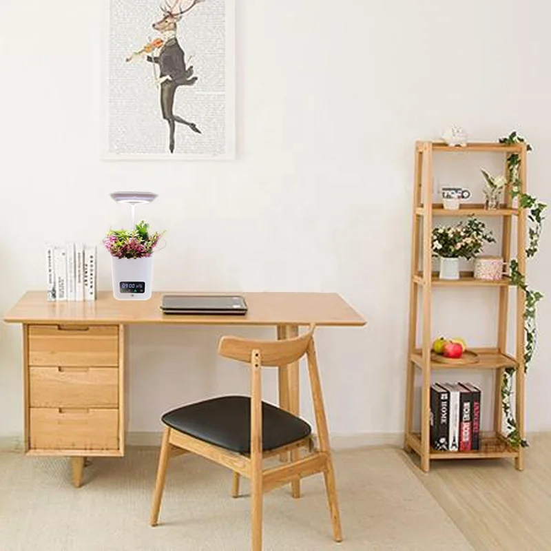 
Creative mini smart garden with Led Light for plants indoor Smart garden greenhouses hydroponics growing system desk flower pots 