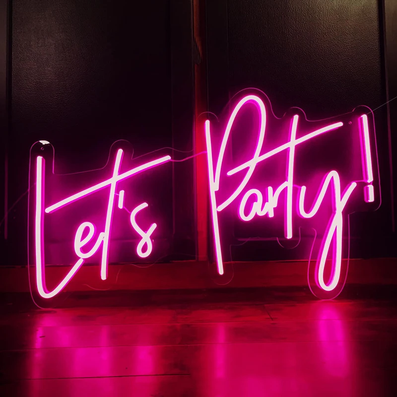 Customized led neon sign high quality waterproof luminous acrylic led rgb colorful letters custom neon sign
