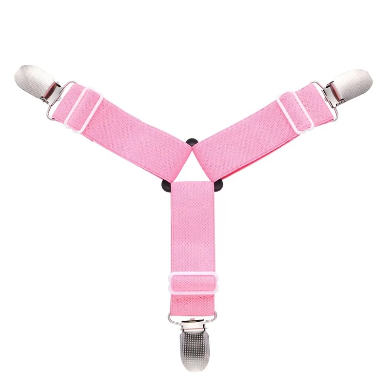 Wholesale 4pcs Adjustable Triangle Bed Mattress Sheet Holder Straps Clips Gripper Fastener  For Bed Sheets Mattress Covers