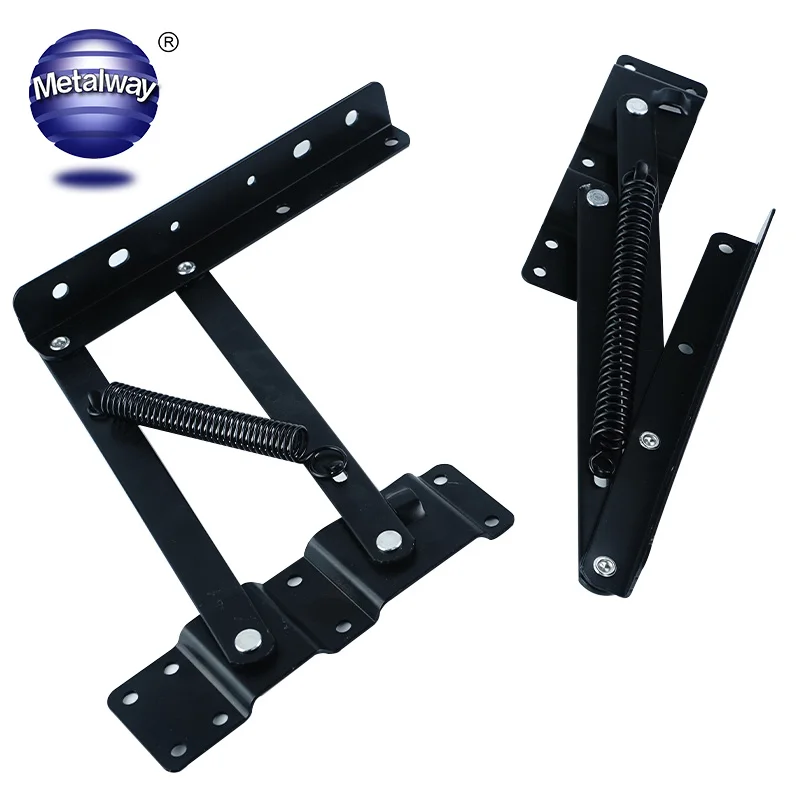 Coffee Table Mechanism Lift up Hardware Black Spring Stand Furniture Hinges
