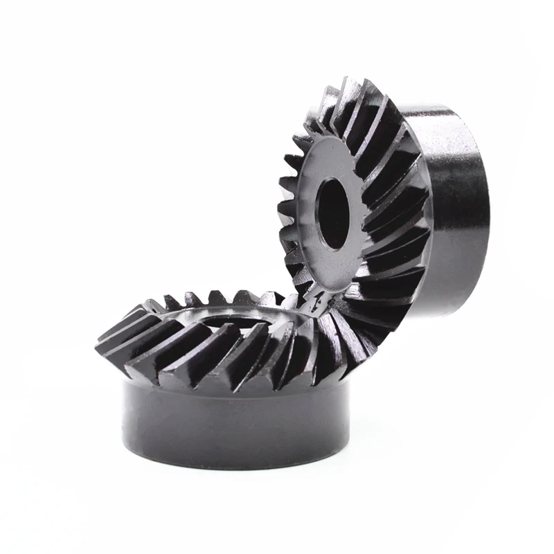 Carbon steel hardened 1:1 bevel gear bracket customized bevel gear 90 degree bevel gear