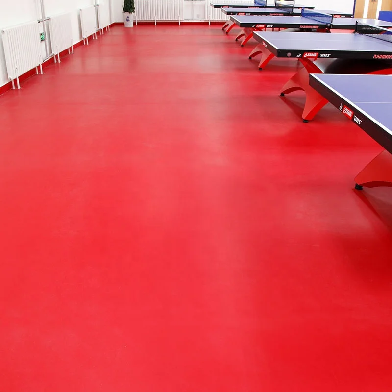 PVC badminton mat court indoor floor factory directly sell BWF approved badminton carpet roll up vinyl sports flooring mat